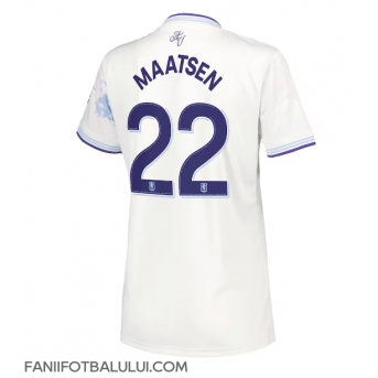 Aston Villa Ian Maatsen #22 Tricou Fotbal Replică 2025-26 Femei Treilea